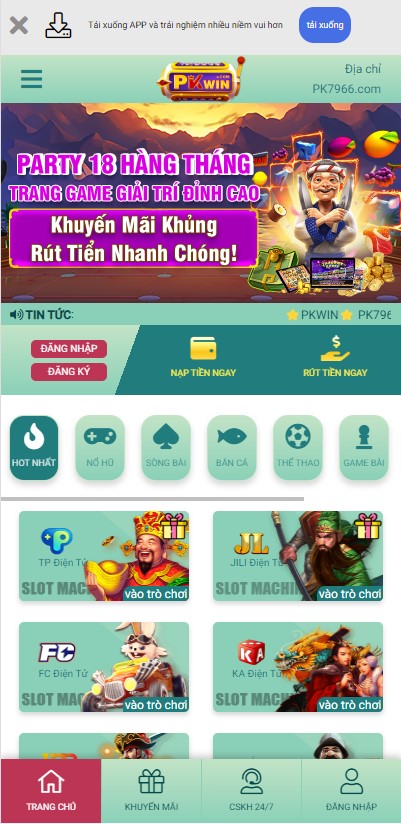 Trang chủ PK7977.com